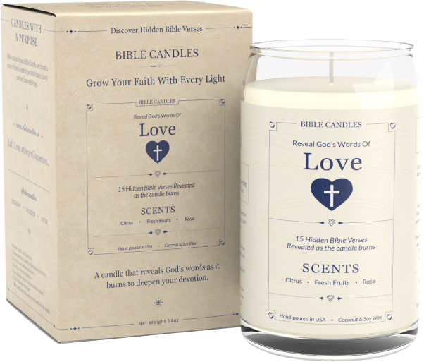 Bible Candles - Scented Candles Inspired by Bible Verses